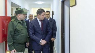 ՀՀ քննչական կոմիտեի զինվորական քննչական գլխավոր վարչության 6-րդ կայազորային քննչական բաժինը հիմնանորոգված վարչական շենք ունի․ բացման արարողությանը մասնակցել է ՀՀ քննչական կոմիտեի նախագահը (տեսանյութ, լուսանկարներ)